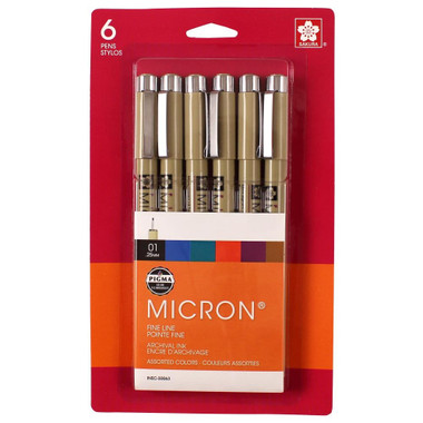 SAKURA Pigma Micron Pen 005 (.20mm) - Black - Scrapbook Generation