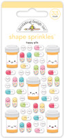 PREORDER - ships late April: DOODLEBUG DESIGNS Happy Healing Shape Sprinkles: Happy Pills