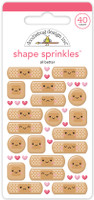 PREORDER - ships late April: DOODLEBUG DESIGNS Happy Healing Shape Sprinkles: All Better