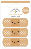 PREORDER - ships late April: DOODLEBUG DESIGNS Happy Healing Doodle-Pops Sticker: All Better