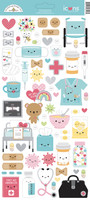 PREORDER - ships late April: DOODLEBUG DESIGNS Happy Healing Icons Sticker