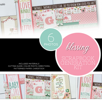 SCRAPBOOK GENERATION Blessing - 1 Layout Kit