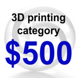 3D Printing Category $500