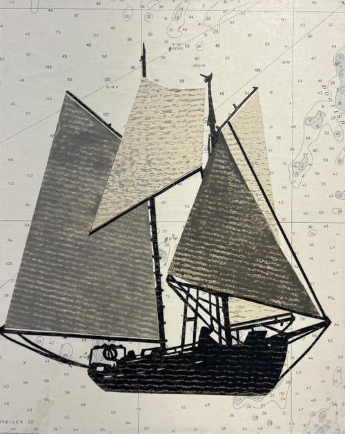 William Steiger: Sailboats: "Schooner #1"