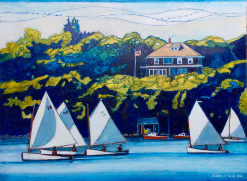 Michele O'Keefe: Sails on the Thoroughfare
