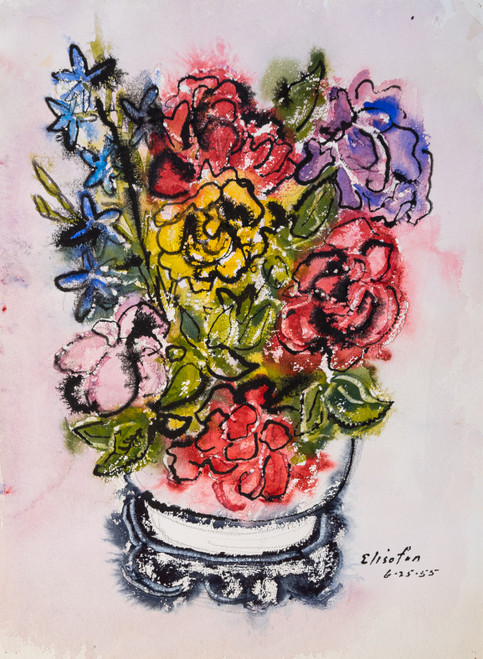 Eliot Elisofon: Flowers #33