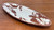 Frances Palmer: Platter 2 "Marbleized Long Oval Platter"