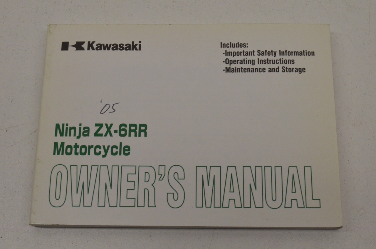 OEM Kawasaki 99987-1276 Owner's Manual ZX600-N1 - In Stock 