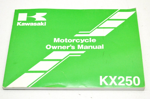 OEM 99987-1411 Owner's Manual KX250R7F NOS - In Motorsports, Inc.