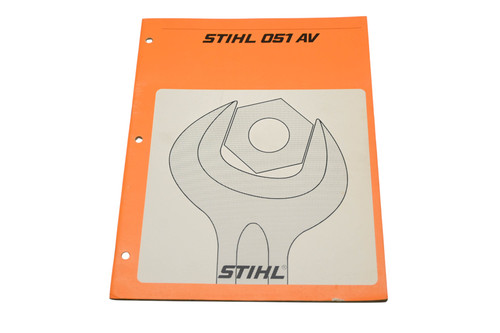 OEM Stihl 0455 111 0123 051 AV Chain Saw Shop Manual