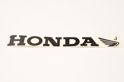 Honda Wing Fuel Tank Decal Wings Sticker 2 x 90mm SILVER & BLACK –  motorbikestickersasiaUK