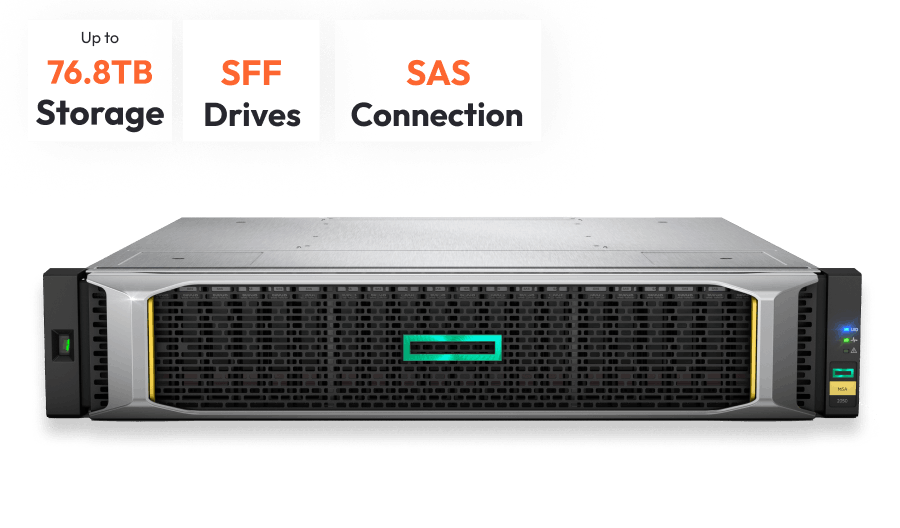 Msa Controller HPE MSA 2050 SAS Dual Controller SFF Storage - Server Builds | HPE ...