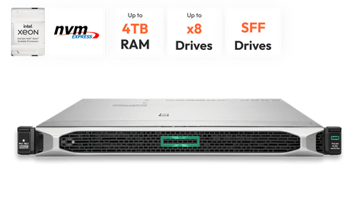 HPE DL360 G10 PLUS 8SFF NVMe/SAS/SATA