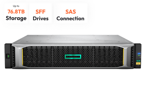 HPE MSA 2052 SAS Dual Controller SFF Storage HPE MSA 2052 SAS Dual Controller SFF Storage