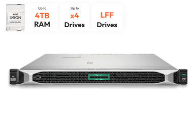 HPE DL360 G10 PLUS 4LFF CTO Chassis - Server Builds | HPE Proliant