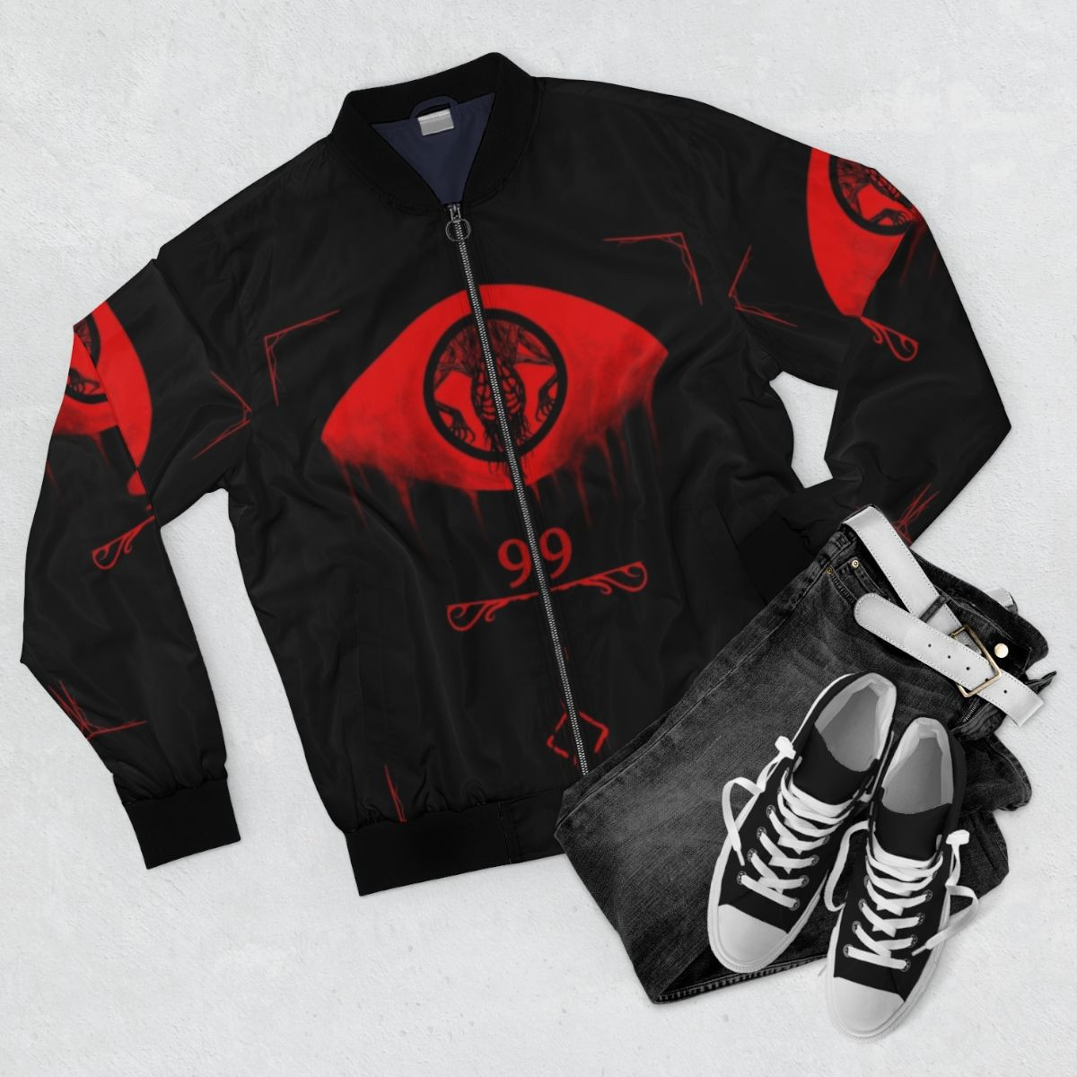 Bloodborne Amygdala Bomber Jacket - nerdoutloudpod