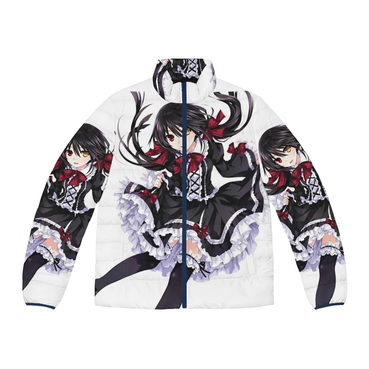 ジャケット・アウター Kurumi Narita Kurumi Tokisaki Date A Live Puffer Jacket 2 - Anime Winter Coat