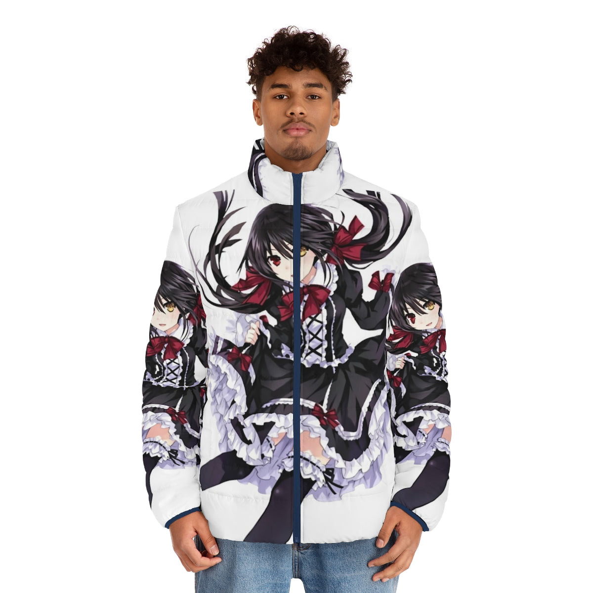 Kurumi Tokisaki Date A Live Puffer Jacket 2 - Anime Winter Coat
