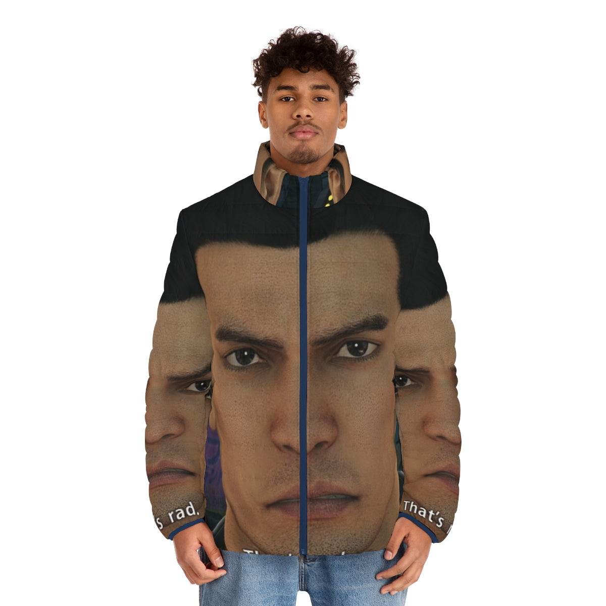 Yakuza Kiryu Inspired Puffer Jacket - That's Rad! - nerdoutloudpod