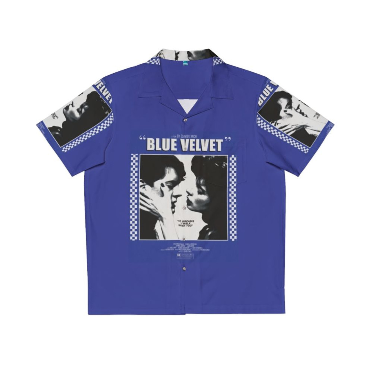 David Lynch's Blue Velvet Movie Poster Hawaiian Shirt