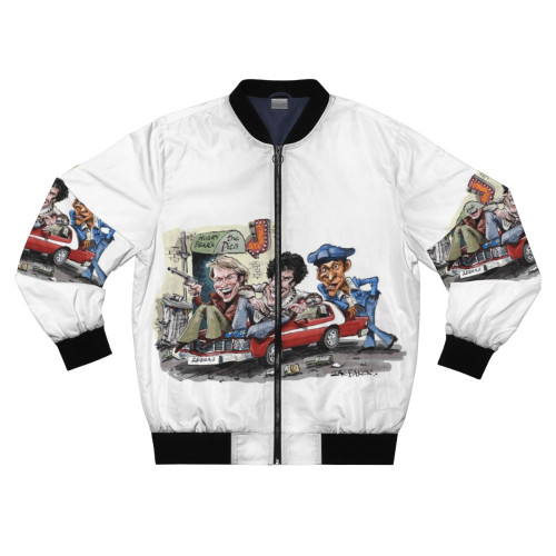 Retro 70s Starsky and Hutch Bomber Jacket for Men and Women