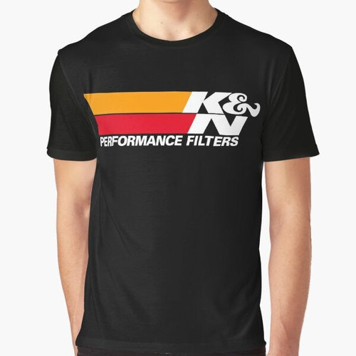 K&N performance air filter and cold air intakes graphic t-shirt