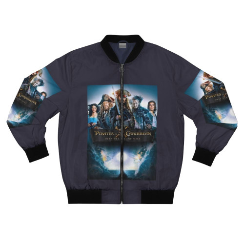 Men's Pirates of the Caribbean Davy Jones Graphic Bomber Jacket