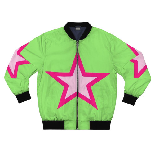 Spongebob Musical Super Sea Star Savior Bomber Jacket with Patrick Star and Sardines