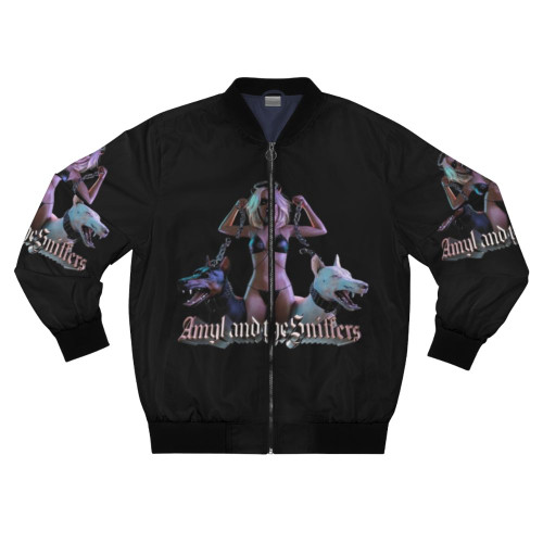 Amyl and the Sniffers punk rock band bomber jacket