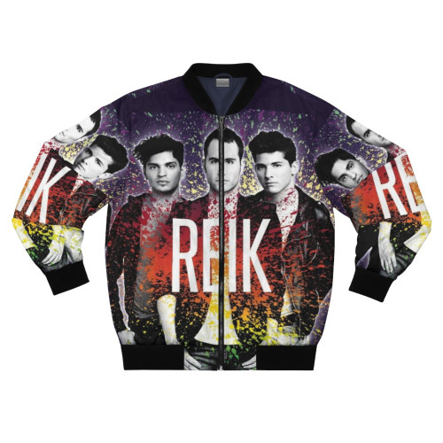 Peligros Bomber Jacket featuring the Mexican Reik Pop Band