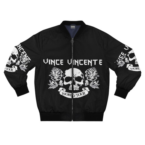 Vince Vincente Vintage Bomber Jacket