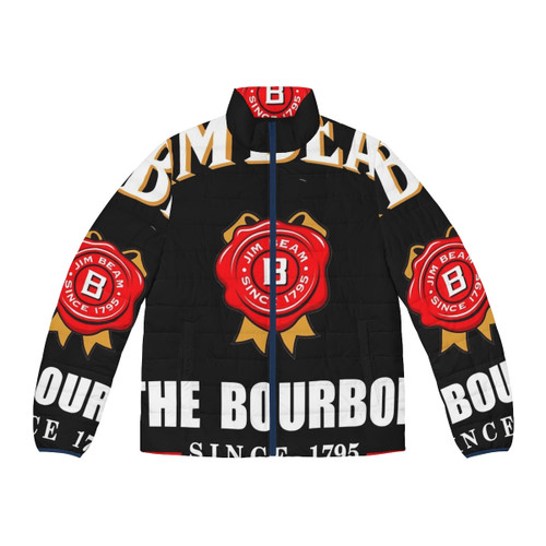 Black puffer jacket inspired by BTS Jimin's "Black Swan" performance