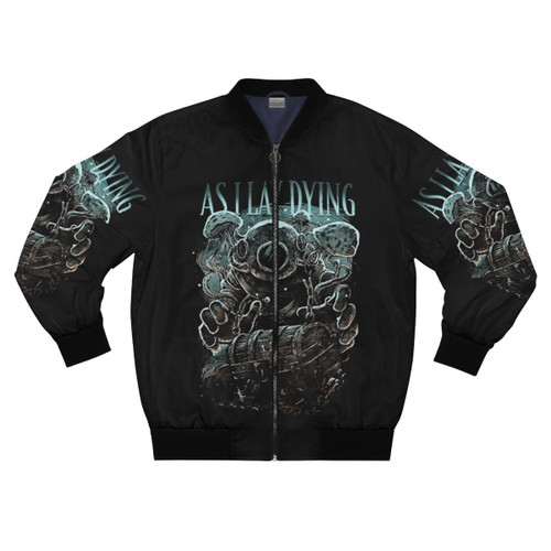 As I Lay Dying The Powerless Rise Metalcore Bomber Jacket