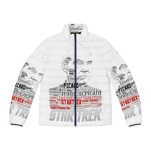 Star Trek Next Generation Jean Luc Picard Puffer Jacket
