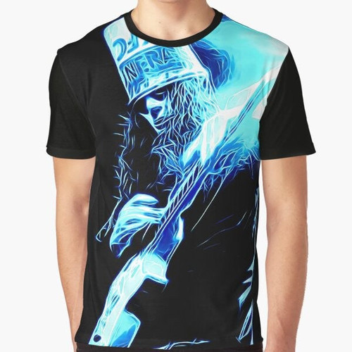 Buckethead Electric Tears Graphic T-Shirt featuring the guitarist Buckethead