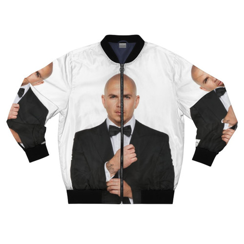 Pitbull 305 Bomber Jacket with "Mr Worldwide" Branding