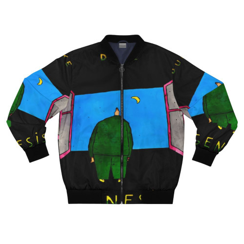 Genesis Band Bomber Jacket with Band Logo and Album Artwork
