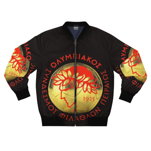 Olympiacos Piraeus Club Gold Ball Bomber Jacket