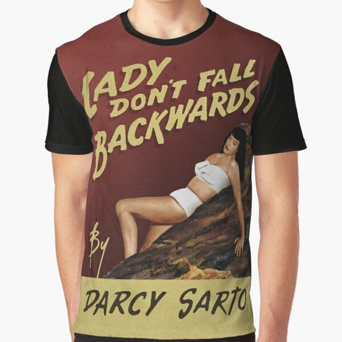 Hancock 'Lady Don't Fall Backwards' classic comedy graphic t-shirt