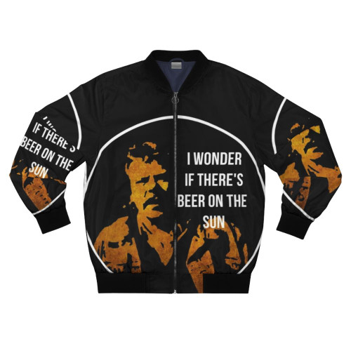 Zap Rowsdower Beer Quote Bomber Jacket - Superhero Canadian Cult Meme Design