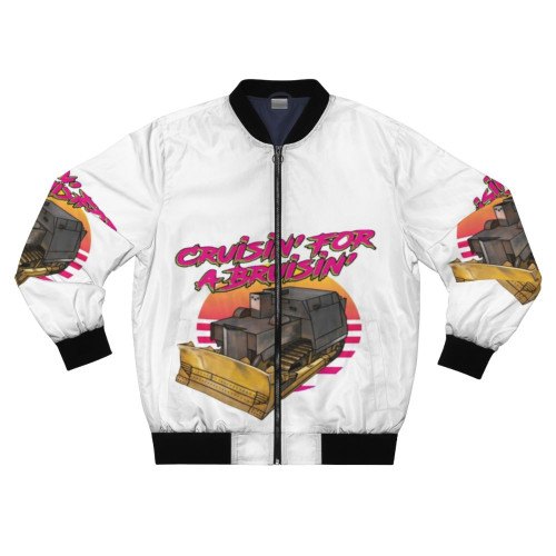 Cruisin' for a Bruisin' Killdozer Funny Bomber Jacket