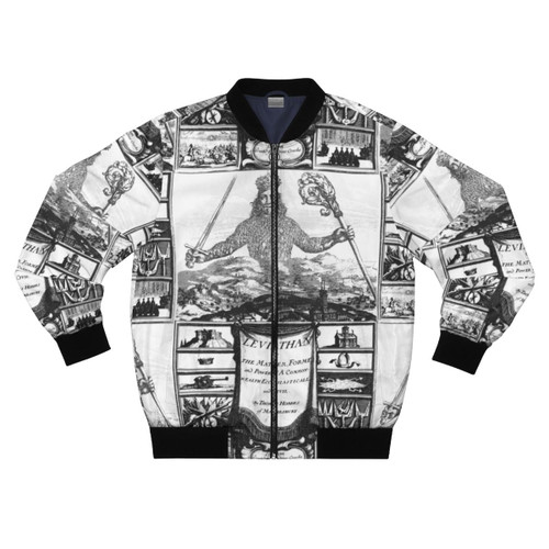 Thomas Hobbes' Leviathan Frontispiece Bomber Jacket