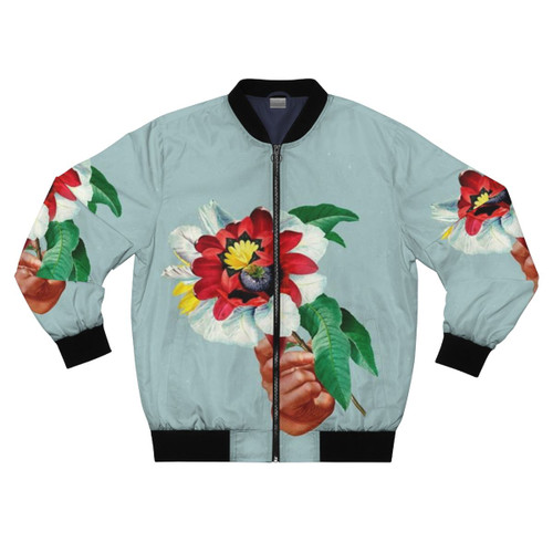Maribou State Kingdoms In Colour Bomber Jacket with Floral Print