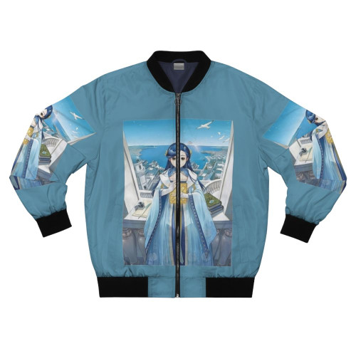 Ascendance of a Bookworm Rozemyne Ahrensbach Bomber Jacket featuring the characters and scenery from the anime/light novel series