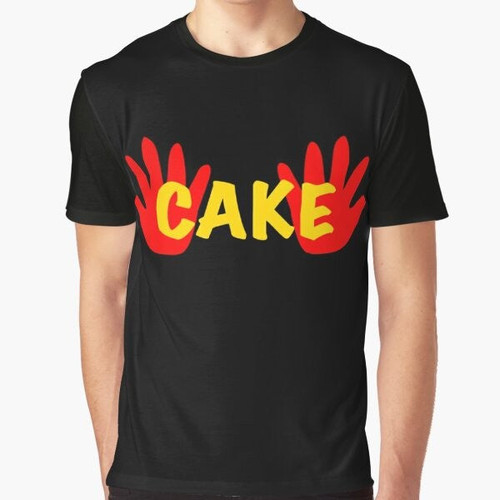 Bob's Burgers Cake Graphic T-Shirt with Cartoon Design