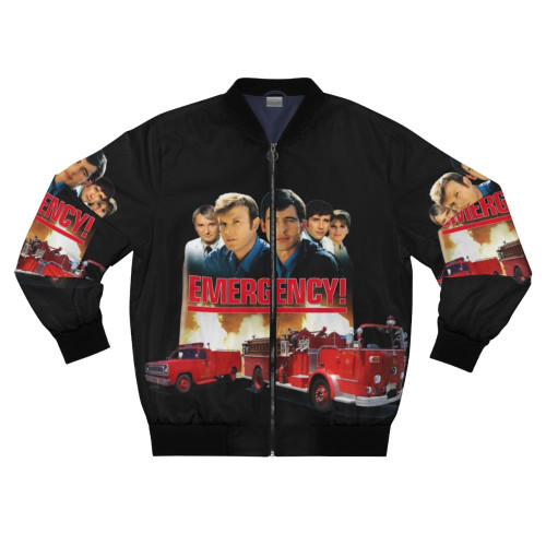 Retro Vintage 70s "EMERGENCY!" Tribute Bomber Jacket