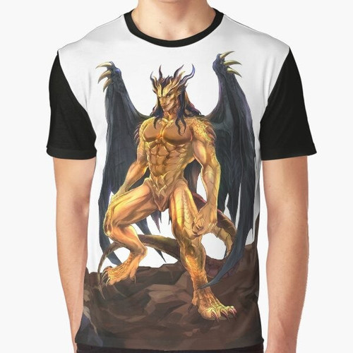 Cedros graphic t-shirt featuring PMA, dragon, and alien designs