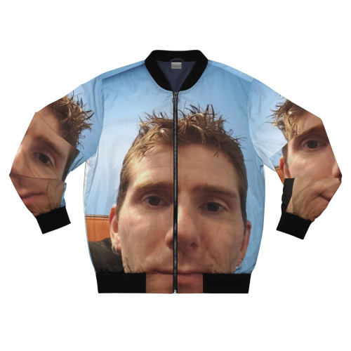 Linus Tech Tips Bomber Jacket featuring the Linus tech tips logo and meme design