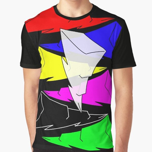 Mighty Morphin Power Rangers Lightning Graphic T-Shirt