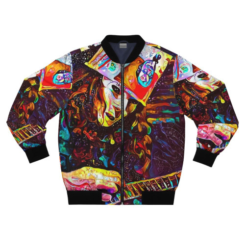 Buckethead Udnie Wave Colorful Bomber Jacket